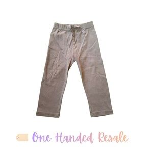 🩶 Primary Kids Grey Knit Pull-On Casual Pants Boys Girls Unisex 18-24M